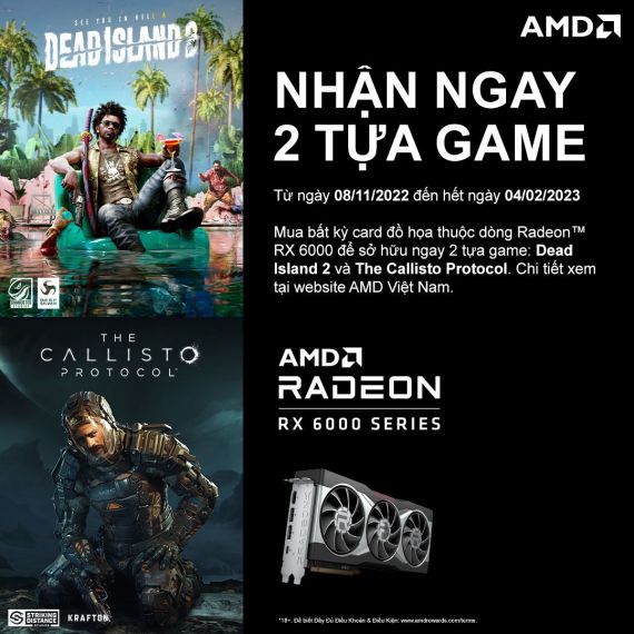 CTKM TIẾP SỨC CUỘC CHƠI 11/2022 CỦA NHÀ AMD